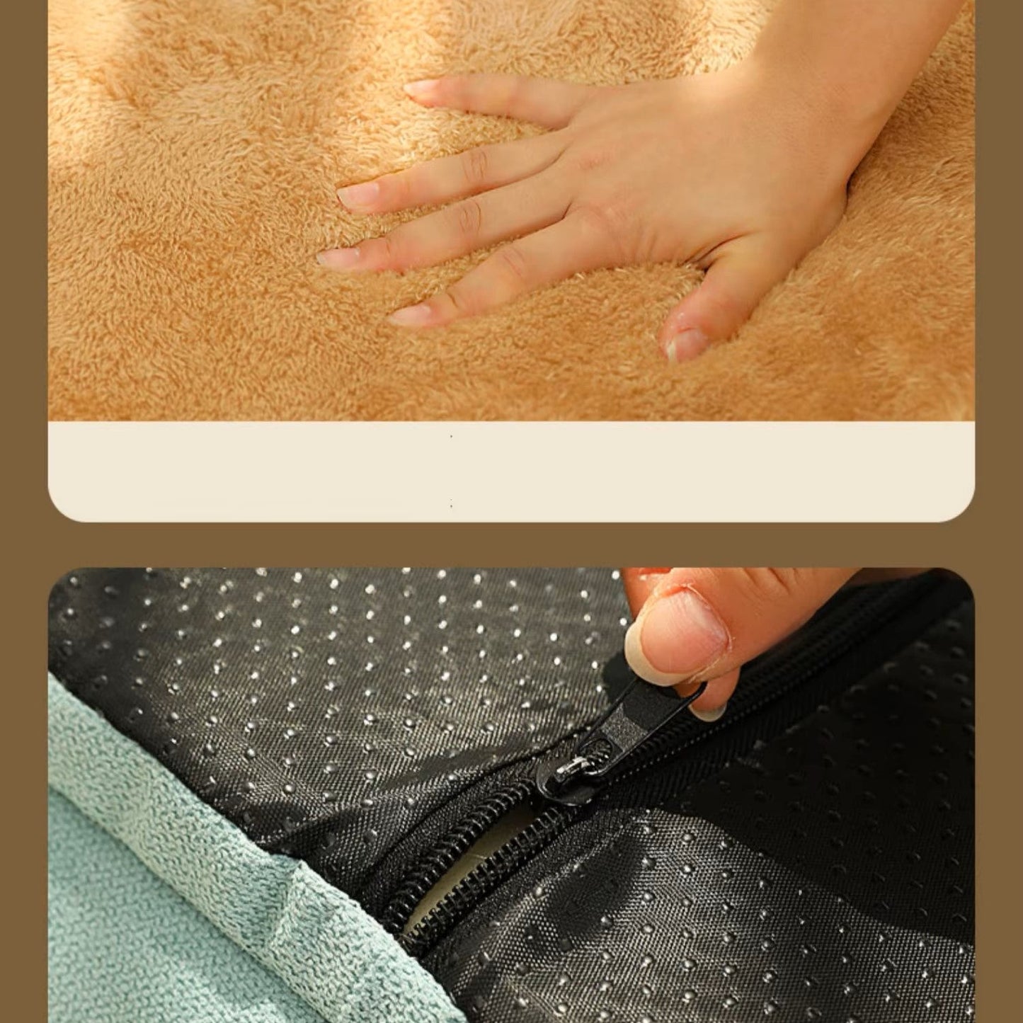 My Paws Pick Luxe Fleece Donut Pet Bed – Ultra-Soft, Cozy & Warm!