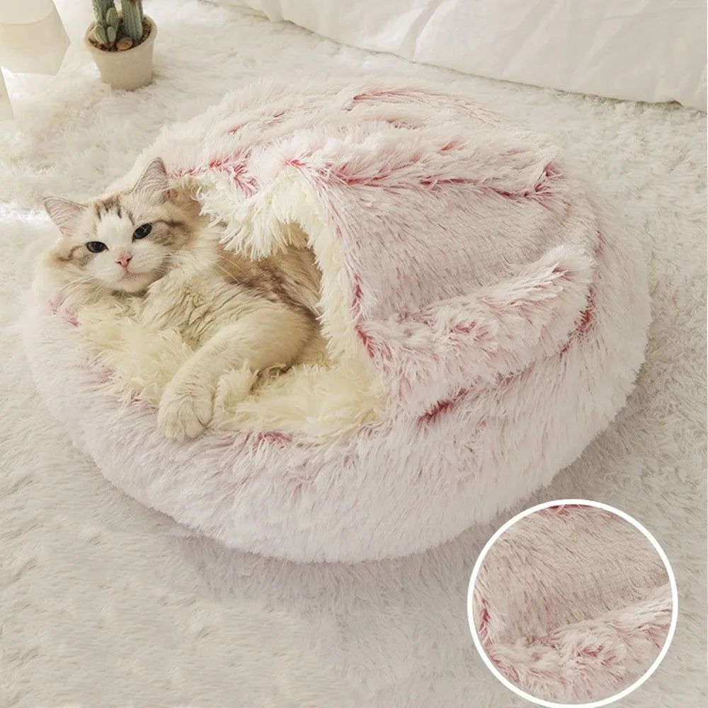 My Paws Pick Cozy Plush Cat Bed – Paw-Picked for Kittens & Cats!