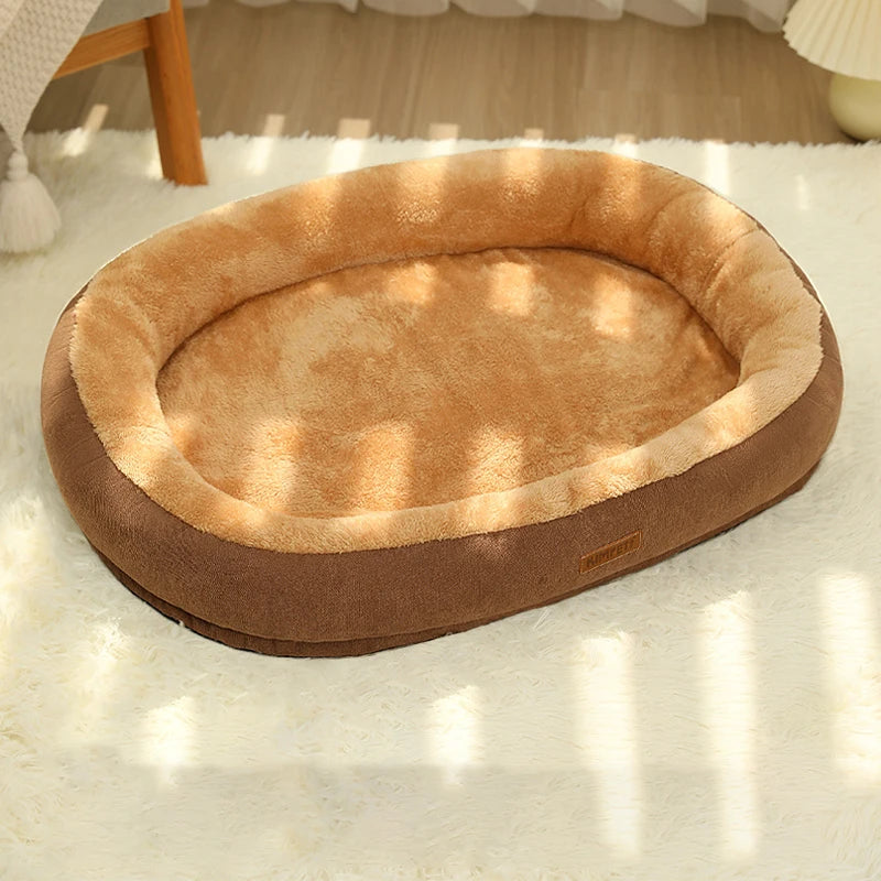 My Paws Pick Luxe Fleece Donut Pet Bed – Ultra-Soft, Cozy & Warm!