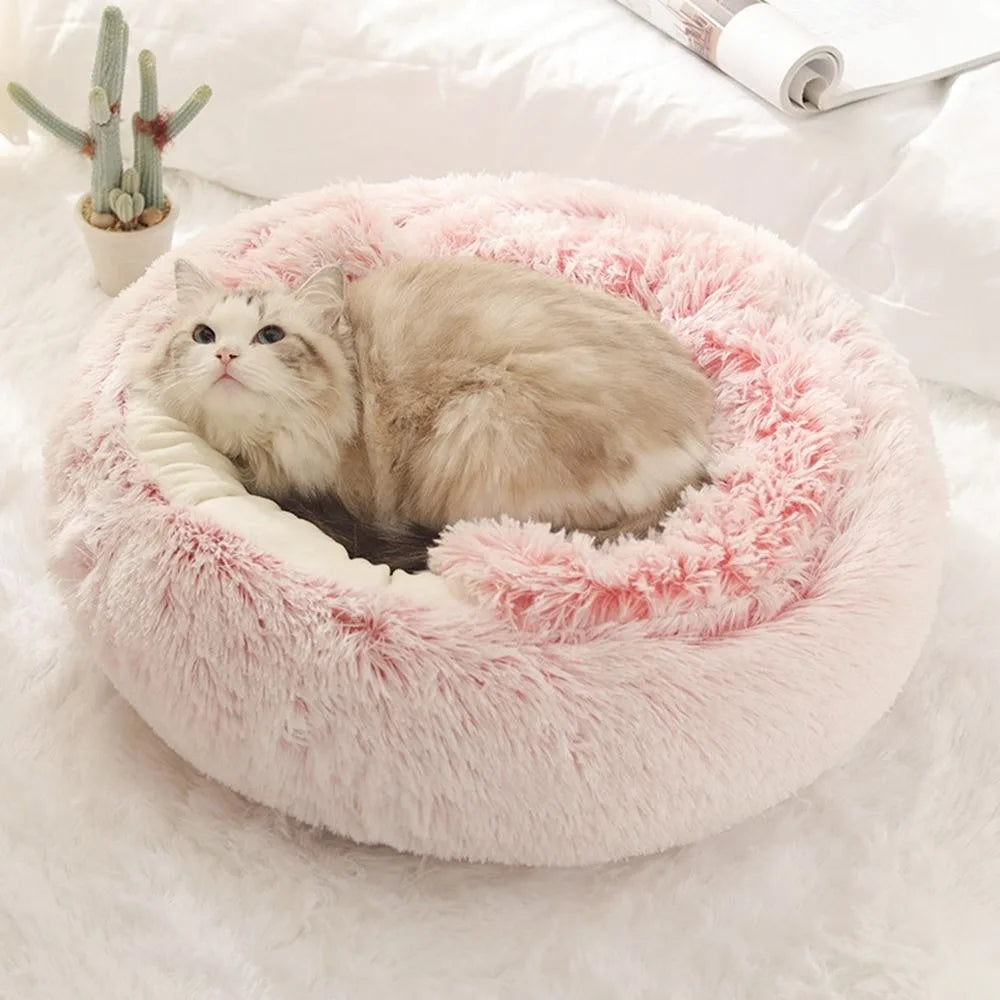 My Paws Pick Cozy Plush Cat Bed – Paw-Picked for Kittens & Cats!