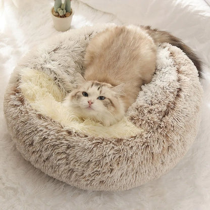 My Paws Pick Cozy Plush Cat Bed – Paw-Picked for Kittens & Cats!