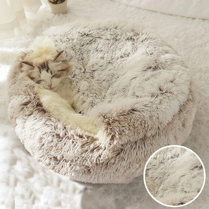 My Paws Pick Cozy Plush Cat Bed – Paw-Picked for Kittens & Cats!